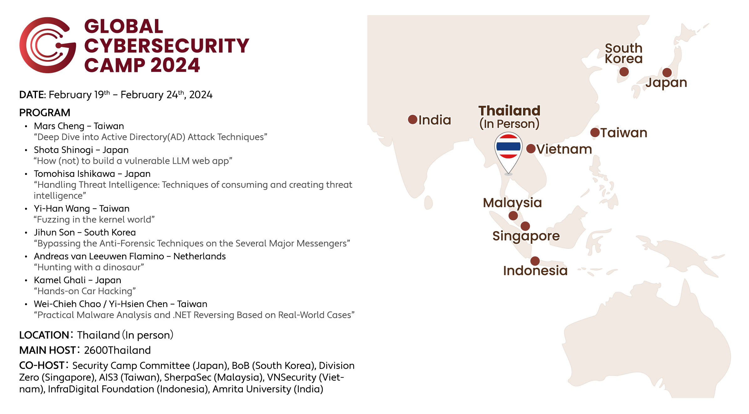 GCC 2024 Thailand